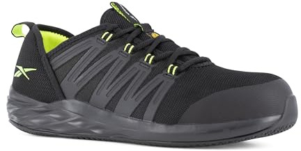 Reebok Work IB2220 S3S Astroride Line, Negra, Puntera en composite