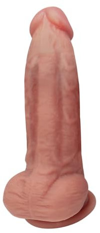 Sumeber realistischer Silikondildo, großer Analdildo mit Super-Saugnapf, Hände frei, spielsichermit 3D Hoden Echten Venen, G-Punkt & Vaginal Sexspielzeug mit flüssiges & hautfreundliches Silikon