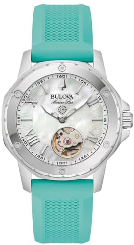 Bulova Orologio automatico 96L325, argento, cinghia