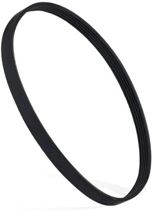 Gosknor Washer Drive Belt Replacement for GE & Hotpoint, Black WH01X27538 Washing Machine Belt Accessories Parts Compatible with GE GTW465ASN1WW GTW465ASN3WW & Hotpoint HTW240ASK5WS HTW240ASK6WS