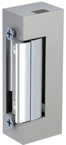 BASI | Elektrischer Türöffner | Universell für DIN rechts und links Türen | Ohne mechanische Entriegelung | 6-12 Volt | Bauform 20 mm