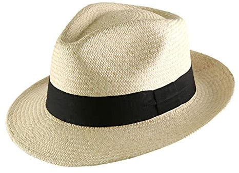 Classic Italy - Cappello Panama Panama Cubano - Size 58 cm - Naturel