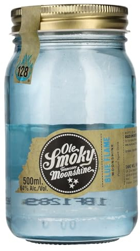 Ole Smoky Tennessee Moonshine - BLUE FLAME - 64% Vol - 0,5l