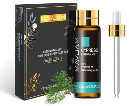 MAYJAM Cypress Essential Oil 10ML - Premium Diffuser Oil