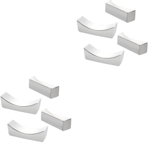 Cabilock Utensilien Messerbänkchen 8 Stück Metall Essstäbchen Löffelhalter Set Essstäbchen Geschirr Barren Löffelablage Essstäbchenablage Esstisch Tischlöffel Ablage