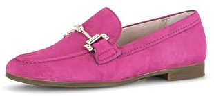 Gabor Damen Slipper, Frauen Slip On,Moderate Mehrweite (G),Businessschuhe,Slip-ons,Mokassins,Halbschuhe,Loafer,pink (Gold),39 EU / 6 UK