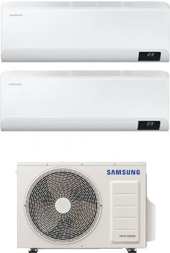 SAMSUNG CLIMATIZZATORE WINDFREE COMFORT S2 WIFI DUAL SPLIT AJ040TXJ2KG DUE SPLIT 9000+9000