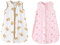 Danolt 2 Stück sommerschlafsack baby, baby schlafsack 12-18 monate, schlafsack baby sommer, babyschlafsack neugeborene