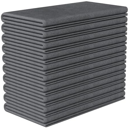 Gvolatee 10 pièces Chiffon Magique, Chiffon Magique Vitre Sans Trace, Chiffon de Nettoyage Magique, Chiffons de Nettoya, Chiffon de Nettoyage pour Verres, Chiffon de Nettoyage Magique Épaissi(30x40cm)