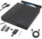 TOMVYTER 7 en 1 Lecteur Blu-Ray Externe, Portable Blu Ray Externe Lecteur DVD/BD Graveur Blu Ray avec USB 3.0 Type-C, 3D DVD CD Graveur Optical Bluray Drive pour PC Windows 11 10 8 7