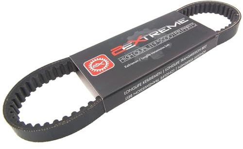 2EXTREME Courroie trapézoïdale 669 x 18 x 30 mm pour scooter GY6 China 4 temps 139QMA 139QMB 10 pouces – Courroie dentraînement Baotian Rex