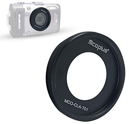 Mcoplus MCO-CLA-T01 - Anillo adaptador de filtro para Olympus Tough TG-6 TG-5 TG-4 TG-3 TG-2 TG-1 como Olympus Fish Eye convertidor de lente gran angular, reemplaza Olympus CLA-T01