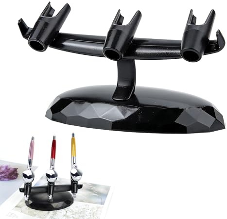 Cyrank Soporte Para Aerógrafo, Soporte Para Aerógrafo Portátil Ligero Universal De Plástico Accesorios Para Aerógrafo Para Tres Aerógrafos Diy Accesorios Para Pintura Artística