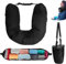 Reise Nackenkissen, Wasserdicht Nackenkissen Befüllbar Reisekissen Flugzeug travel Neck Pillow Travel zum Befüllen, Füllbare Kleidung, für Zug, Auto, Büro, Camping, Reise Gadgets (Kein Füllstoff)