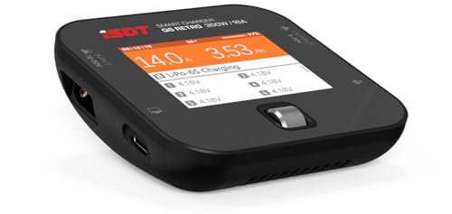 ISDT Q6 Retro Lipo Battery Balance Charger/Discharger (2-6S): Smart Digital Charger for RC - 350W, 16A, DC