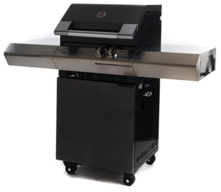 DOLCEVITA | Barbecue Turbo Classic a 2 Fuochi - Griglia a Metano Con Piano di Cottura Laterale - Estetica Raffinata e Design Moderno, Ideale per Giardino e Terrazzo - dalle Prestazioni Professionali