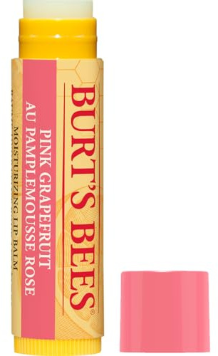Burt's Bees Bálsamo labial 100% natural, Pomelo rosa, 4.25g