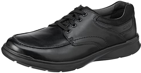 Clarks Men's Cotrell Edge Derbys, Black Black Oily Lea, 10.5 UK