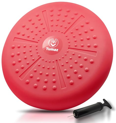 Tumaz Cojines de Equilibrio- Mejorar la Postura de Sentado y También Estabilidad Disco de Equilibrio para la Fisioterapia, Alivio del Dolor de Espalda y Fuerza Central para Todas Las Edades