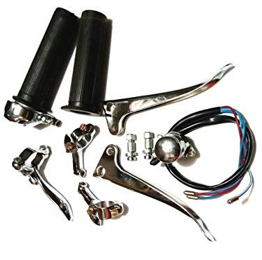 AEspares Fits Royal Enfield - Kit completo per interruttore di montaggio a leva vintage