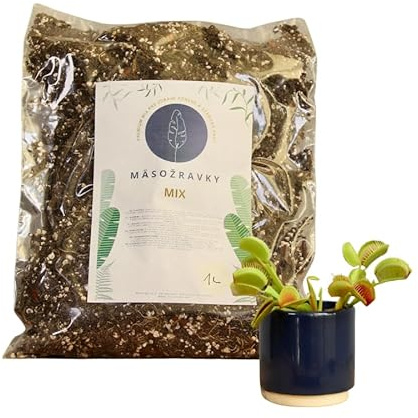 Fleischfresser-Mix 1L – Substrat für Venusfliegenfallen, Sonnentau und Sarracenia