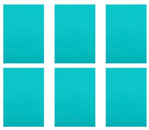 Hoement 6 Piezas de Tablas de Tallado de Linograbado de Pvc Verde para Grabado Fácil Superficie Fina Adecuado para Manualidades DIY en Interiores