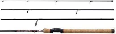 Abu Garcia Diplomat V2 Reise-Angelrute - Kompakte 4-teilige Carbon-Reiserute für mehrere Fischarten, Premium-Korkgriff, ideal zum Süß- und Salzwasserfischen 2,74m 12-32G