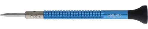 KD89 Horotec MSA01.020 - Klockskruvmejsel i häftig aluminium, ergonomiskt Pom huvud och utbytbar veke i rostfritt stål (2,50 mm)