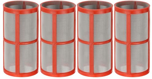 PATIKIL Reemplazo de Filtro en Línea de Malla 200, 2 Pares de Accesorios de Pantalla de Filtro de Acero Inoxidable para Manguera de Jardín, Bomba de Agua, Lavadora a Presión