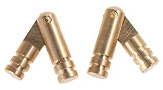 Tofficu 50pièces Charnières Cylindriques à Ressort Charnières Automatiques Métal Pour Boîtier Lot Vis