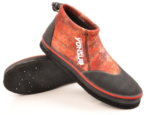 NiuLumea Bottes de pêche autobloquantes en néoprène de 5 mm pour homme et femme avec clous en acier et semelle en feutre pour la plage, la boue et la pataugeoire