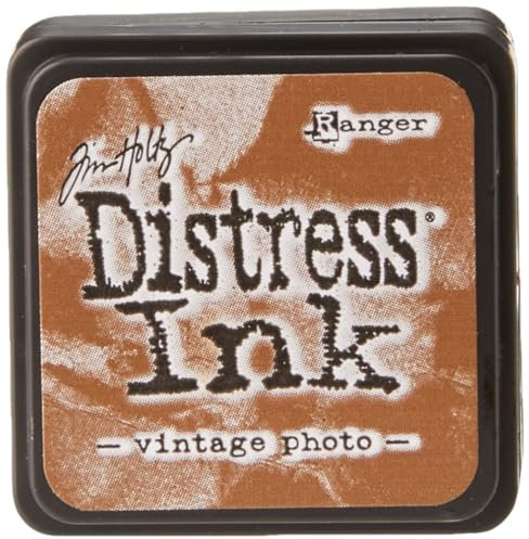 Ranger Mini Stempelkissen, Farbe: Gealtertes Mahagoni Vintage Photo