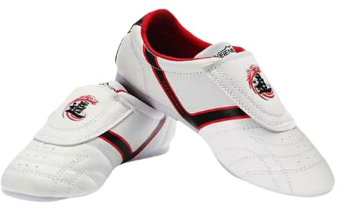 Chaussures De Taekwondo Sport,Chaussures D'EntraîNement pour Arts Martiaux,Pas De Pieds BouchéS,Facile à Mettre Et à Enlever,Convient pour L'EntraîNement Au Combat