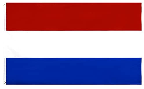 Bandiera nazionale dei Paesi Bassi 90x150cm Poliestere Bandiera Nederland 3-Color Striscione Olanda Patriottica