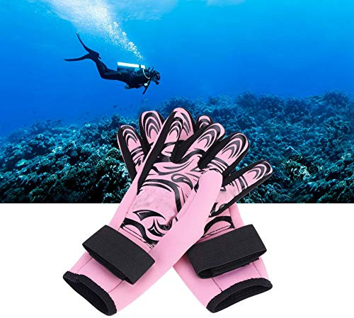 Acouto Fortsätt Dyka 2MM Varma Neoprenhandskar Simning Snorkelhandskar Utrustning och Slitstarka Foder Dykhandskar Dykning Skyddshandskar SnorkelhandskarNeoprendykning (S)