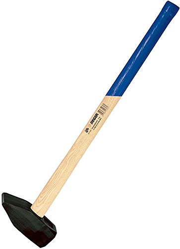 Idealspaten WEG20015 Vorschlaghammer Sieger mit Hickorystiel 5kg/80cm