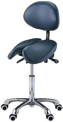 Master Massage Berkeley Ergonomic Split Style Saddle Stool