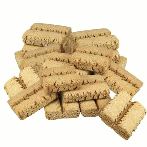Schecker Gâteau pour chien – Le pain pour chien extra dur au goût épicé – 1 kg (1 kg (lot de 3), biscuits pour chien)