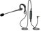 eartec office Compatible Headset for Yealink SIP W52P Wireless Handset Telephone Great Sound, Comfort, Lightweight 2.5ml Jack Lead EAR200 + QD011
