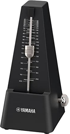 Yamaha MP-90BK Metronome Black Classic Triangular Pyramid Style Matte Finish to Prevent Fingerprints