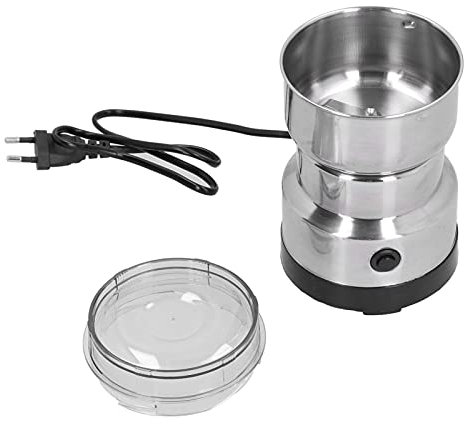 Macinacaffè Elettrico Portatile Potente Motore da 150 W Lame in Acciaio Inossidabile per la Casa