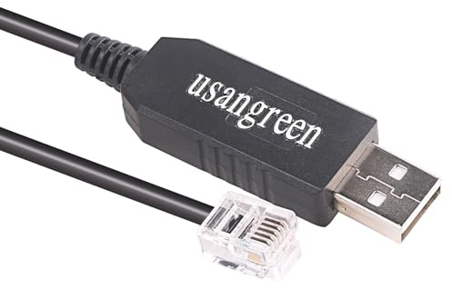 USB-Kabel für JK Jikong Akku BMS RJ11 RJ12 6P6C RS232 Serial Converter Adapter Kommunikation XR04 XR05 auf PC Verbindungsgerät
