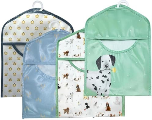 PaulStore Hanging PEG Bag Hanger Floral Strong Clothes Laundry Washing LINE PEGS Holder 35CM (Random)