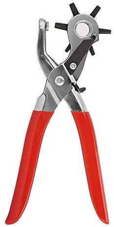 Pince perforatrice multi-trous en acier au carbone, durable, haute efficacité, pour papier, cuir, plastique, tissu, 2 à 4,5 mm