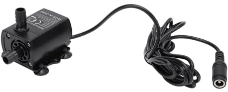 Fauitay Fountain Dränkbar Pump, Liten Akvariepump med Justerbar Flödeshastighet LED-indikatorer Minnesfunktion IP68, för Akvariefontän Dator Vattenkylningssystem