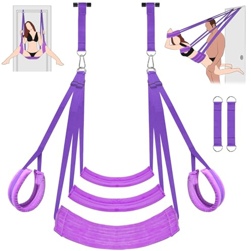 Adjustable Door Mount Sex Swing, BDSM Sex Furniture, Adult Couple Toy