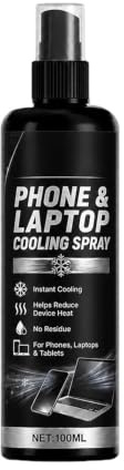 Kylspray för 100 ml kylande och säker vätska | Eliminerar Högtemperaturspray För Kontor Datorer Tangentbord Skärmar Skrivbord Möbler Enheter
