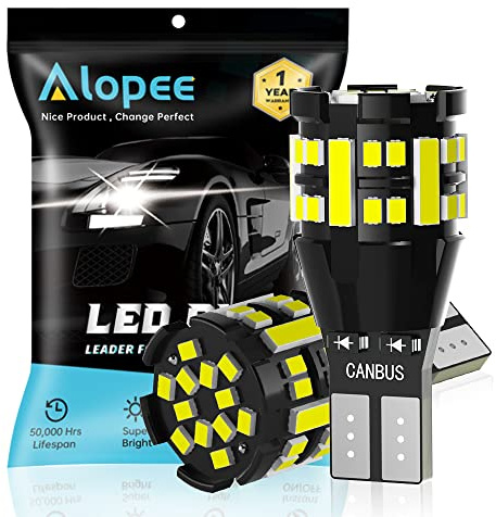 Alopee T15 W16W lampadine LED CANBUS errore libero estremamente luminoso bianco 360 gradi brillare T10 921 912 955 Cuneo per Backup luci inverse Indicatore di direzione