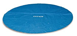 Intex Bâche à Bulles (ø) 4,48m pour Piscine (ø) 4,57m Bleu