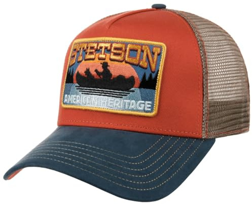 Stetson Canoe Casquette Trucker de Baseball Homme Toutes Saisons